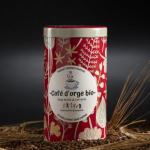 Boite de café d'orge